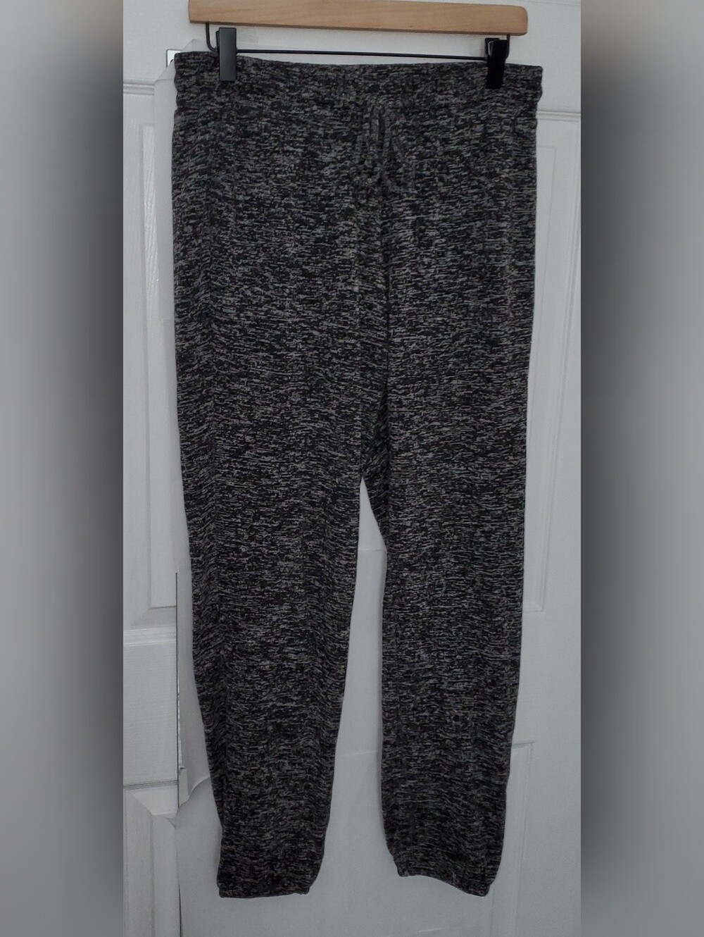 Black Heather Jogger Pants